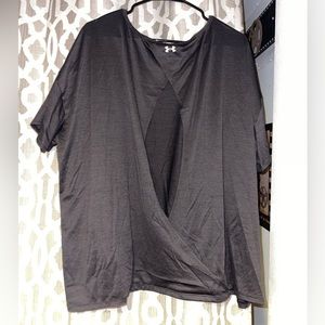 Under Armour athletic tee with open back